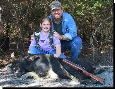 hog hunting, hog hunting with kids, hunting with children, kids in the outdoors, hog roller