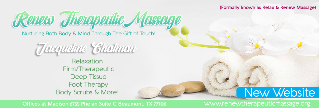 Top Massage Clinics in Southeast Texas Renew Therapeutic Massage