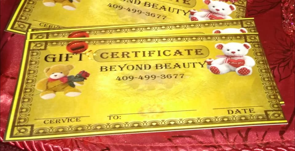 Valentine's Day Beaumont, gift certificate Southeast Texas, permanent cosmetics SETX, Golden Triangle beauty spa,