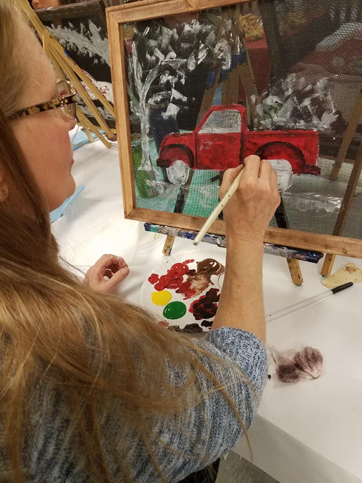 Date Night at Painting with a Twist in Beaumont SETX Family