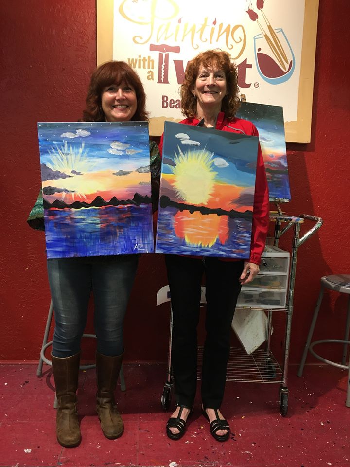 Learn to Paint in the New Year Painting with a Twist Can Help