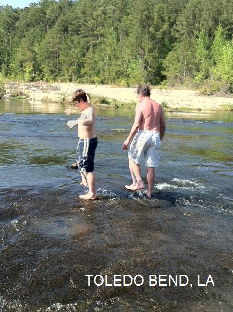 swimming Toledo Bend, swimming hole East Texas, clear water East Texas,