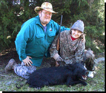 hunting with kids Beaumont, hog hunting East Texas, hunting with girls,