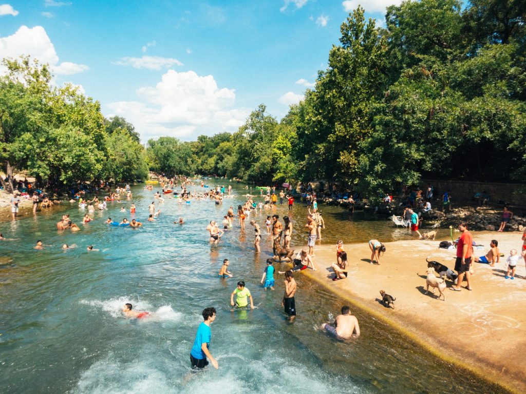 where to swim Austin, favorite swimming locations Texas, family road trip planner Texas,