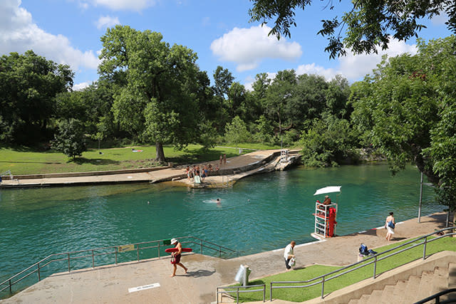 where to swim Austin, favorite swimming locations Texas, family road trip planner Texas,