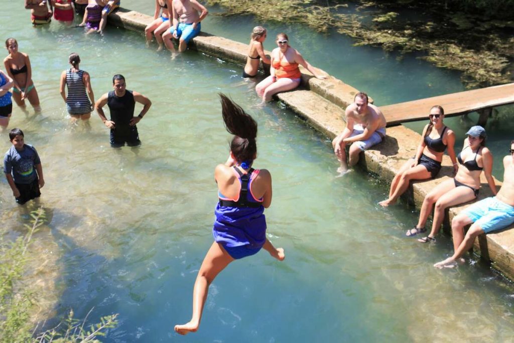 best Texas swimming holes, TX road trip ideas, family getaway Texas, fun swimming area in Texas,