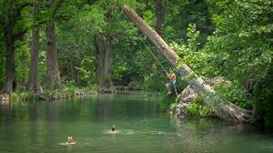 best Texas swimming holes, TX road trip ideas, family getaway Texas, fun swimming area in Texas,